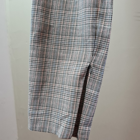 Zara plaid pants high waist skinny fit - Picture 9 of 11